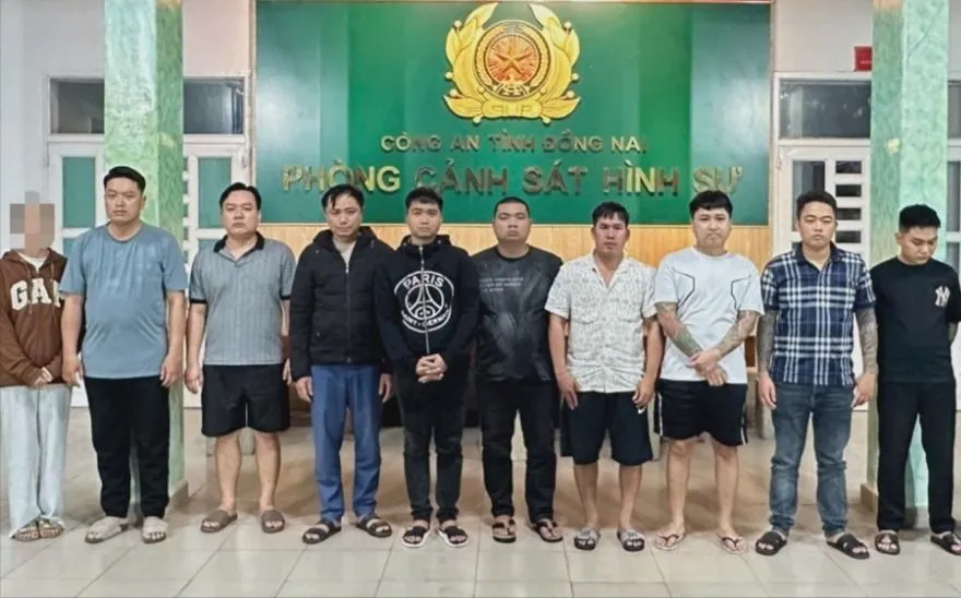 Đồng Nai: Bắt giữ nhóm đối tượng cho vay lãi nặng