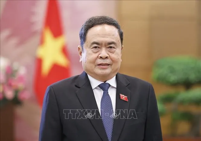Chủ tịch Quốc hội Trần Thanh Mẫn lên đường dự Đại hội đồng IPU-152