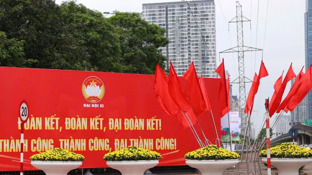Đại hội đại biểu toàn quốc Mặt trận Tổ quốc Việt Nam lần thứ XI: Hơn 1.300 đại biểu tham dự