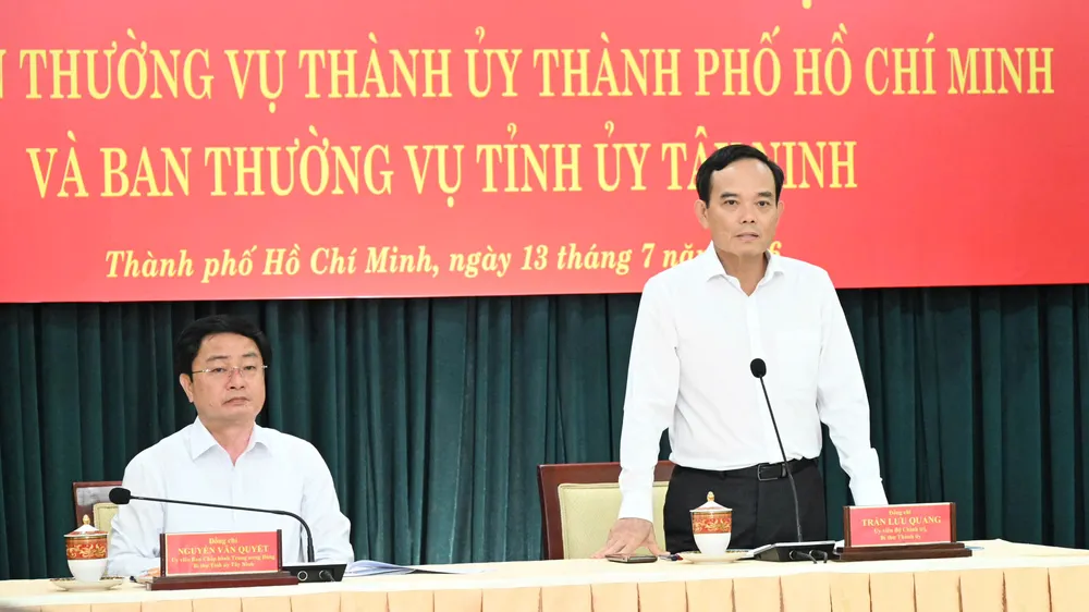 TPHCM và tỉnh Tây Ninh hợp tác khai thác lợi thế vì sự phát triển chung