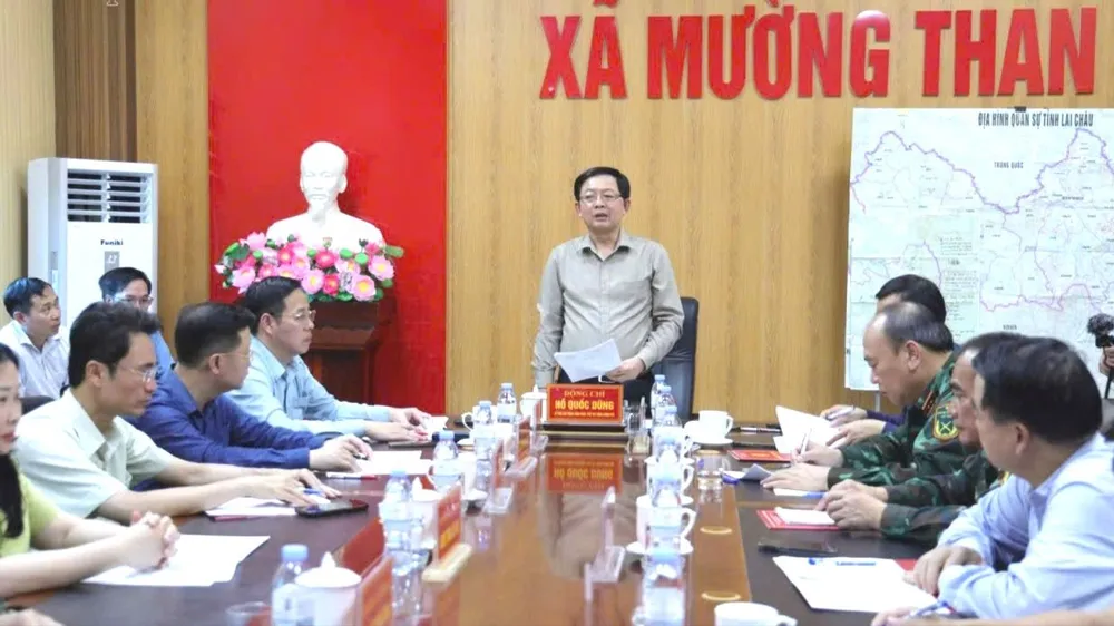 Bàn giao nhà tái định cư xã Mường Than, Lai Châu trước 2-9