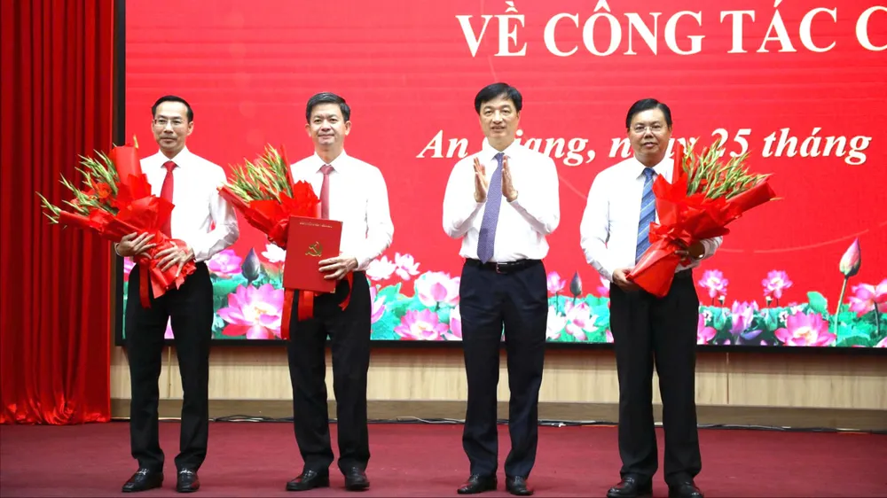 Đồng chí Lê Quang Tùng giữ chức Bí thư Tỉnh ủy An Giang
