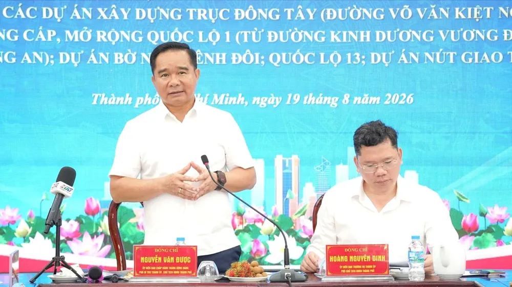 TPHCM tập trung tháo gỡ vướng mắc, đẩy nhanh tiến độ dự án trọng điểm