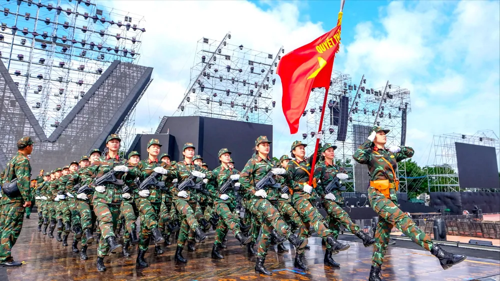 Khối lực lượng vũ trang sẵn sàng cho “Concert quốc gia: Tổ quốc trong tim 2026"