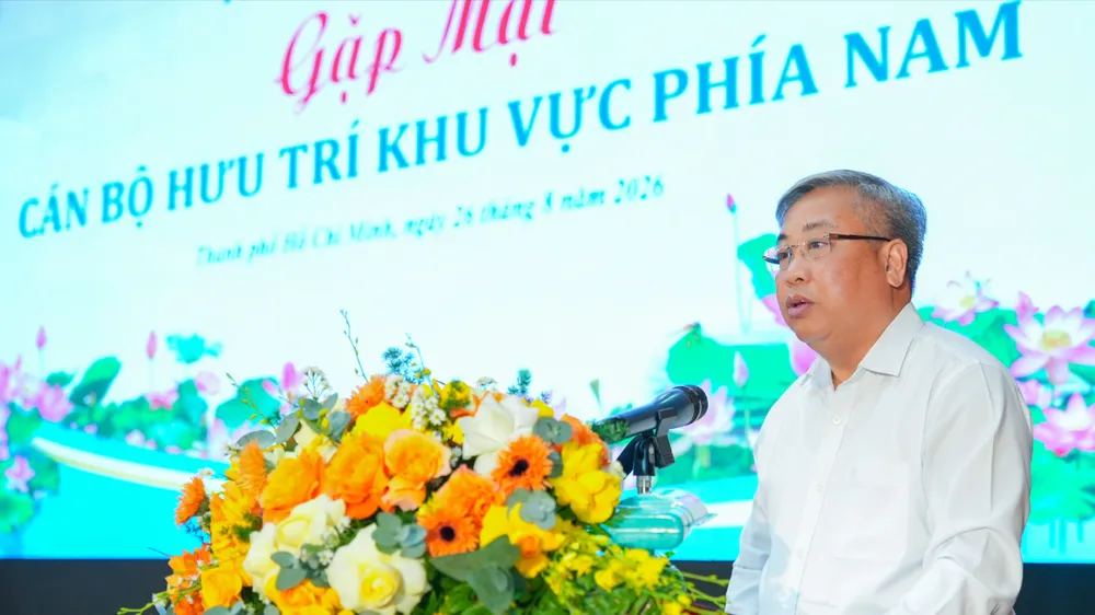 Gặp mặt, tri ân cán bộ hưu trí TAND Tối cao khu vực phía Nam
