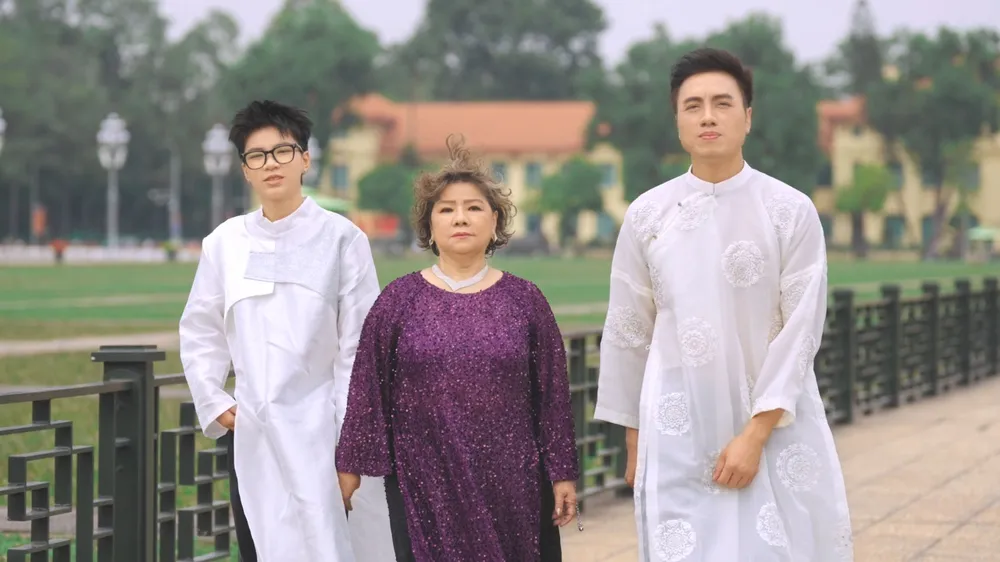 Ba thế hệ nghệ sĩ cùng hát trong MV "Bầu trời Tổ quốc"