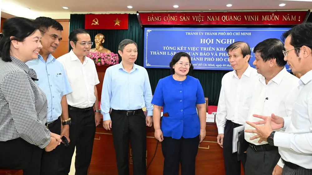 Hoàn thiện mô hình mới, nâng cao chất lượng báo chí TPHCM