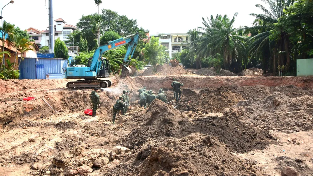TPHCM nghiên cứu bảo tồn hố chôn tập thể liệt sĩ tại Công viên Lê Thị Riêng