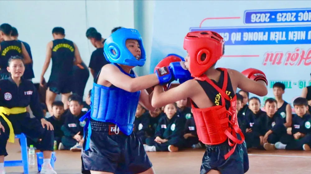193 võ sĩ tranh tài tại giải võ cổ truyền xã Đất Đỏ