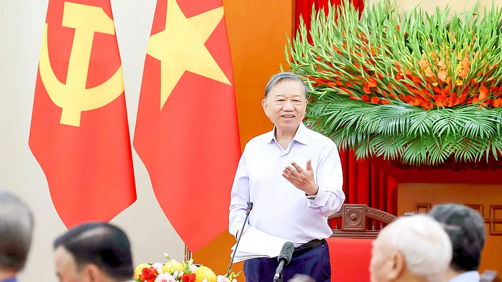 Tổng Bí thư, Chủ tịch nước Tô Lâm, Trưởng Ban Chỉ đạo, chủ trì phiên họp