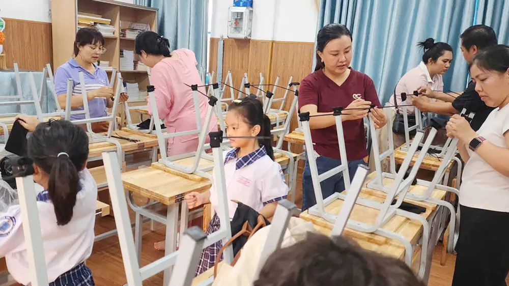 Phụ huynh vẫn băn khoăn với quỹ trường, quỹ lớp