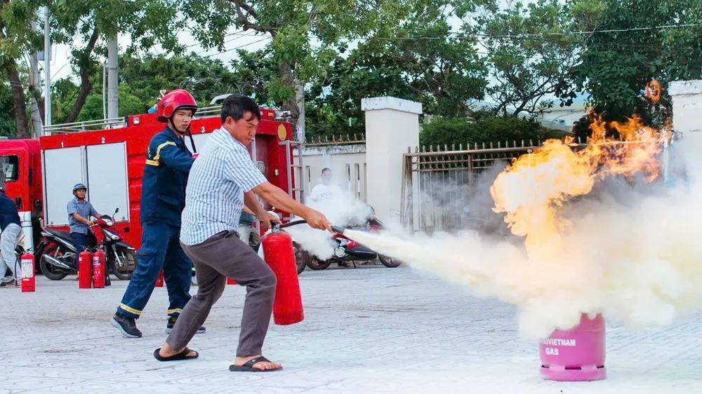 Nâng cao năng lực phòng cháy chữa cháy ở cơ sở