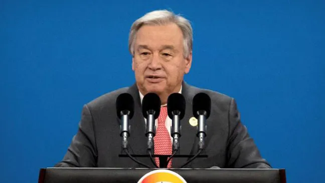 Tổng thư ký Liên hiệp quốc Antonio Guterres. Ảnh: REUTERS