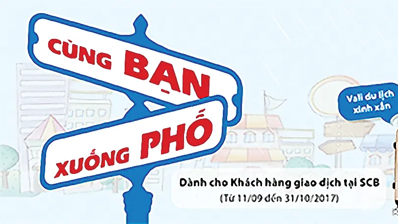 SCB cùng bạn đồng hành khắp phố phường