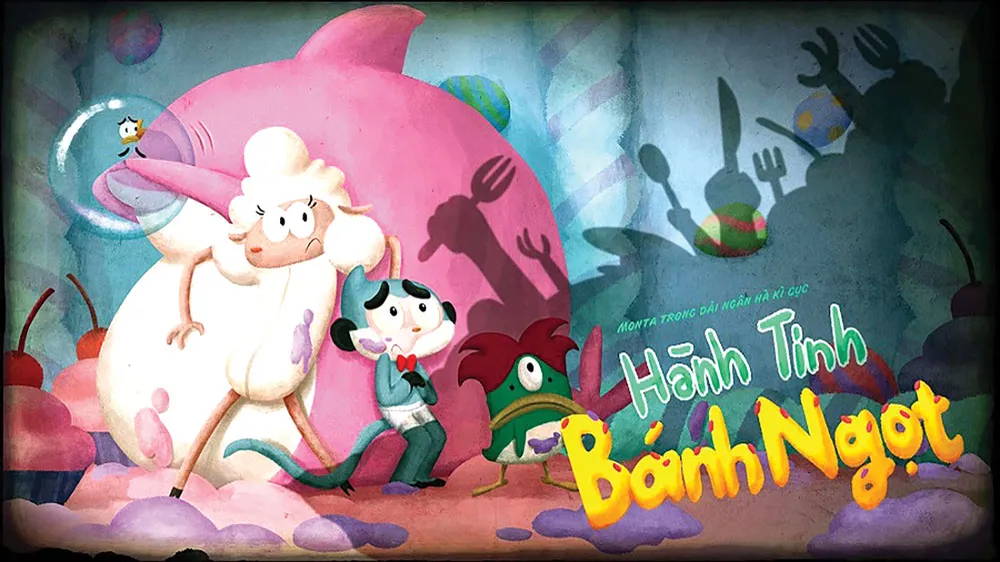 Vintata công chiếu series hoạt hình “Monta trong dải ngân hà kỳ cục”