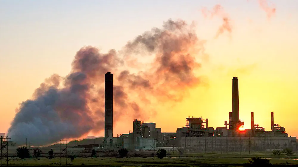 Tình trạng thải khí CO2 góp phần gây nóng lên toàn cầu