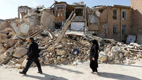 Iran: Động đất 5,9 độ richter gây thương vong