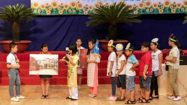 Hội thi thuyết minh viên du lịch cho đội viên thiếu nhi 