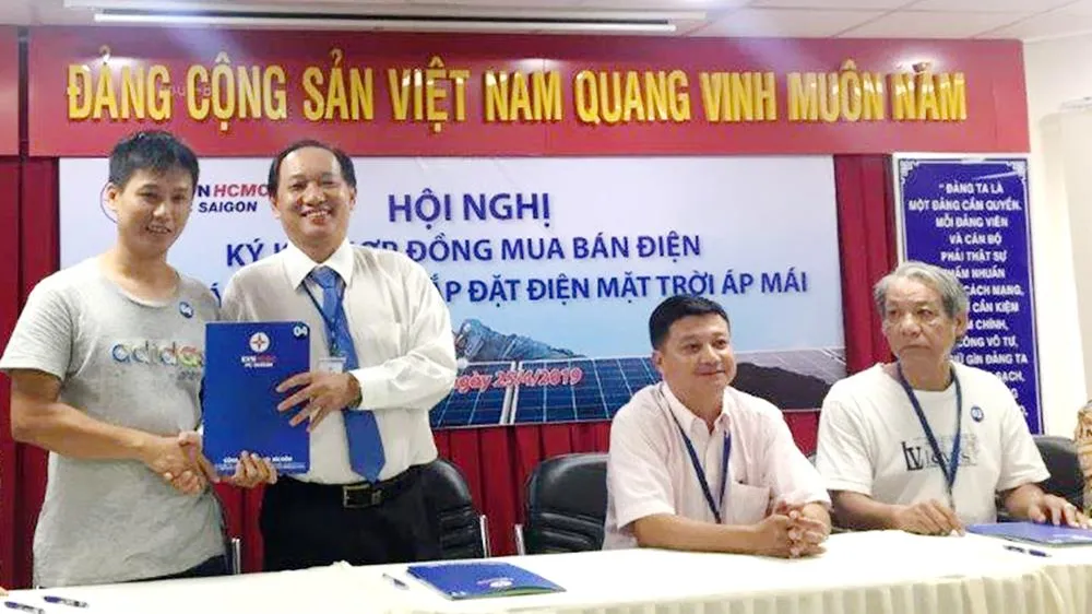 Triển khai mua bán điện mặt trời
