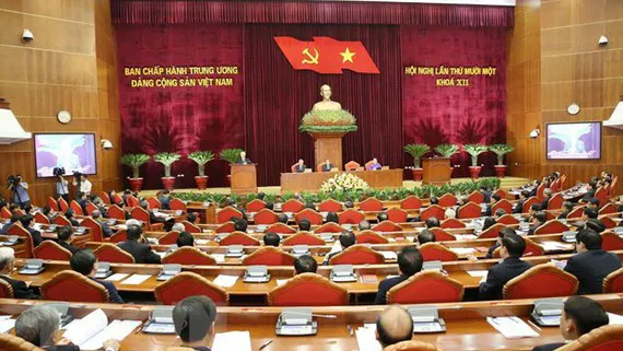 Ngày làm việc thứ ba của Ban Chấp hành Trung ương Đảng khóa XII
