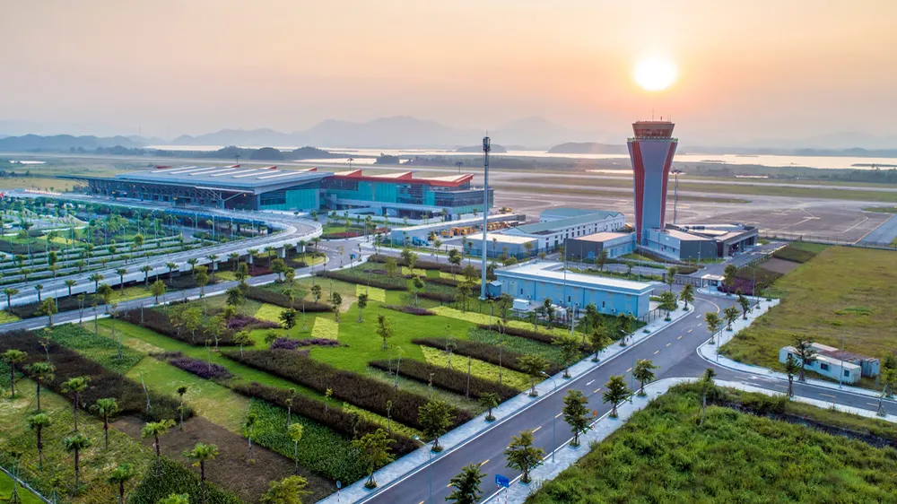Toàn cảnh Sân bay quốc tế Vân Đồn
