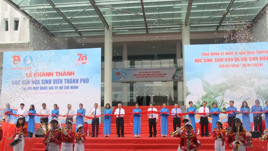 Khánh thành Nhà văn hóa Sinh viên TPHCM