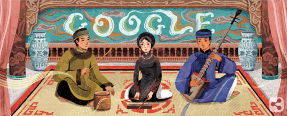 Google tôn vinh ca trù Việt Nam