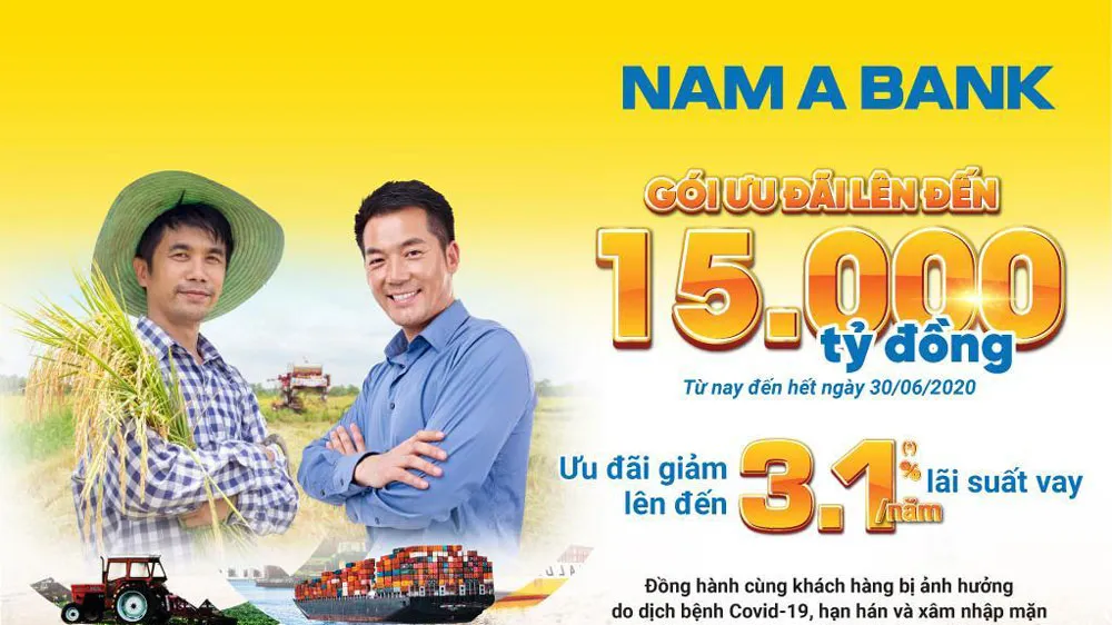 Ngân hàng tung gói ưu đãi lên đến 15.000 tỷ đồng hỗ trợ khách hàng vay vốn