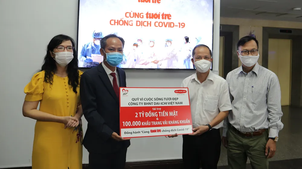 Quỹ Vì cuộc sống tươi đẹp tài trợ hơn 2,5 tỷ đồng cho chương trình Cùng Tuổi Trẻ chống dịch Covid-19