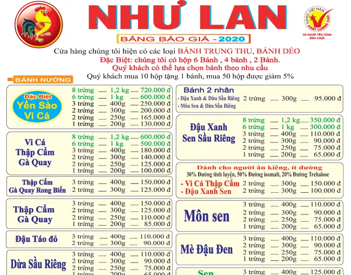 Bánh Trung thu Như Lan - Hương vị truyền thống, trọn vẹn nghĩa tình