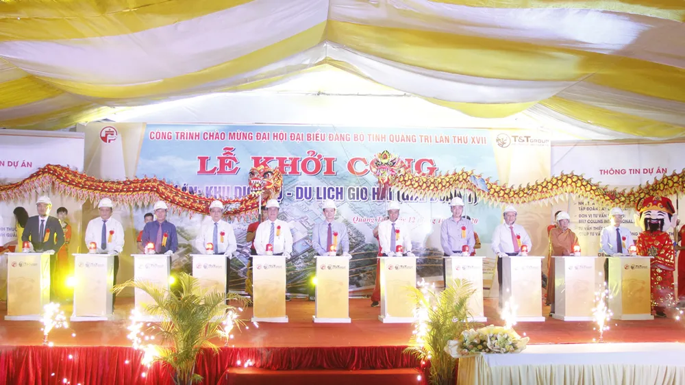 T&T Group khởi công dự án Khu dịch vụ - du lịch gần 4.500 tỷ tại Quảng Trị