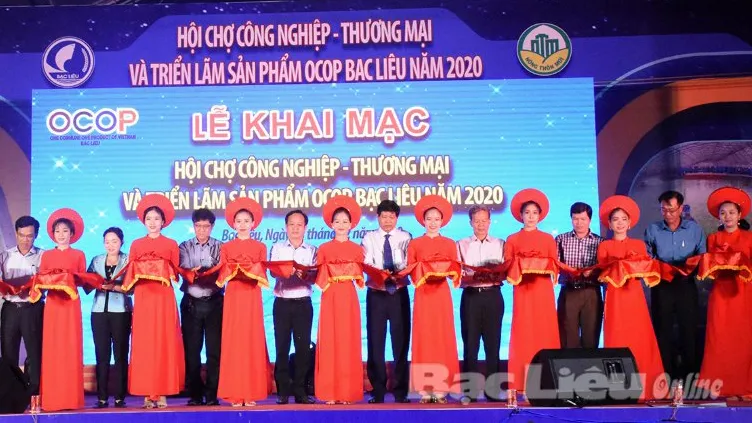 Bạc Liêu tổ chức hội chợ triển lãm sản phẩm OCOP