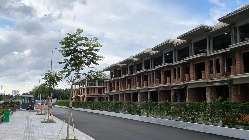 Green Star Sky Garden, dự án 110 căn biệt thự, quận 7 đang chờ thủ tục để hoàn tất việc xây dựng