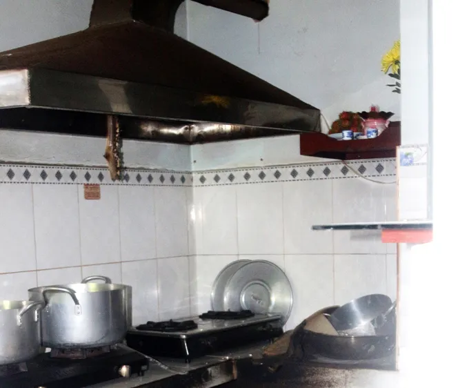 Hiện trường vụ nổ tại nhà không số, tổ 12 ấp 4 xã Vĩnh Lộc A, huyện Bình Chánh, TPHCM