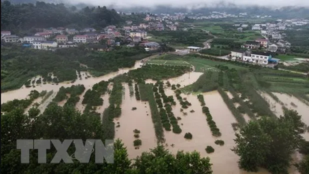 Mưa lũ nghiêm trọng tại Đông Bắc Á