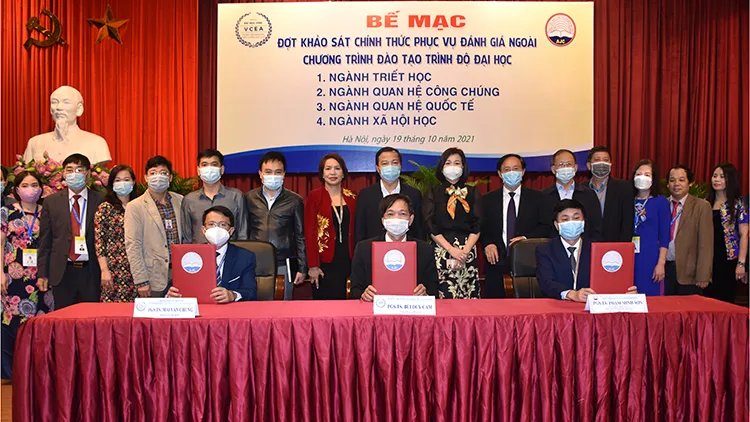 Hoàn thành đánh giá ngoài 4 chương trình đào tạo của Học viện Báo chí và Tuyên truyền