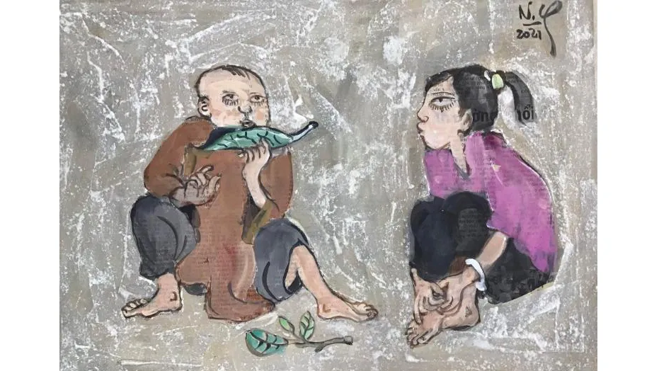 Triển lãm tranh trên giấy dó