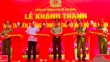 Khánh thành Nhà truyền thống Công an TPHCM