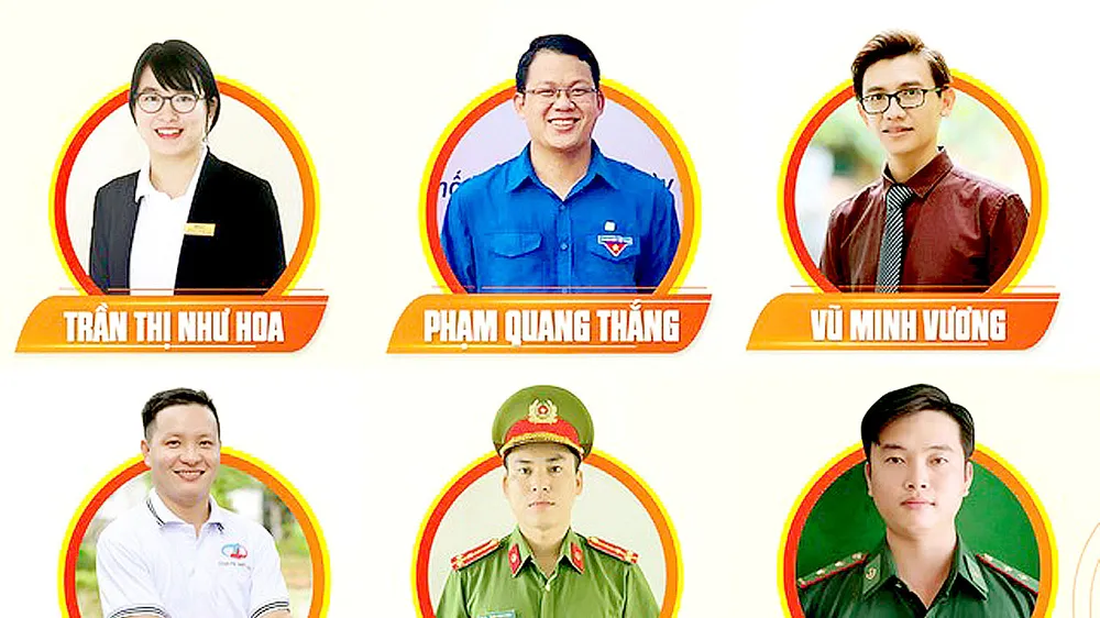 12 gương mặt trẻ nổi bật trên các lĩnh vực đạt danh hiệu “Công dân trẻ tiêu biểu TPHCM” năm 2022