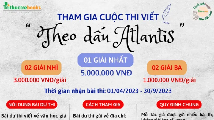 Thi sáng tác truyện ngắn kỳ ảo “Theo dấu Atlantis”