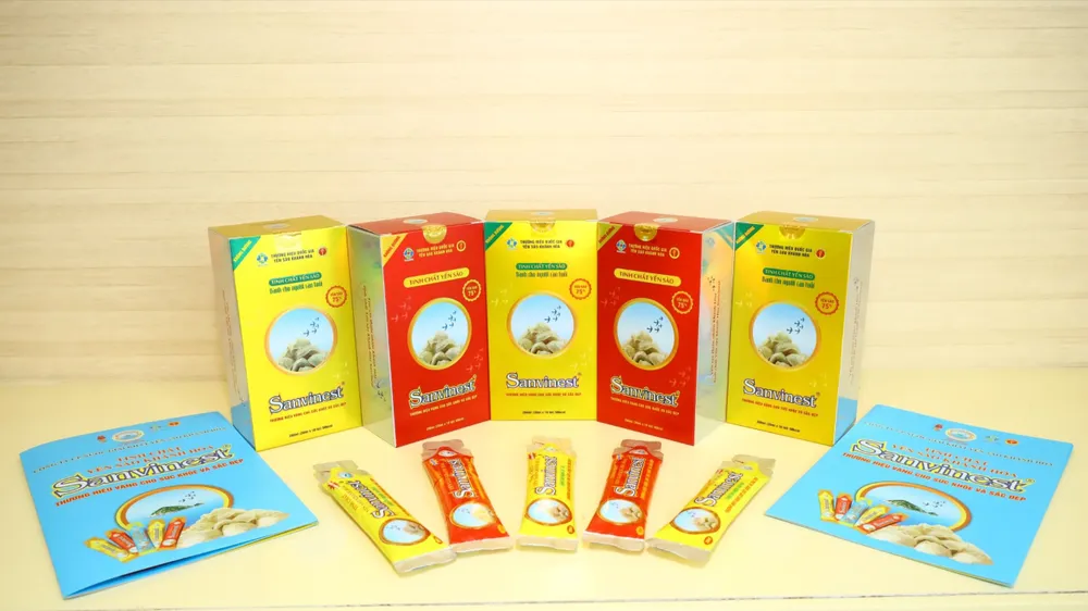 Sanvinest Khánh Hòa ra mắt sản phẩm mới: Tinh chất yến sào Khánh Hòa Sanvinest 