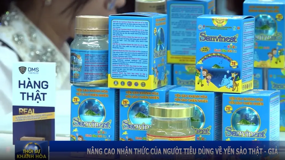 Cần nâng cao nhận thức người tiêu dùng về sản phẩm Yến Sào Khánh Hòa thật - giả