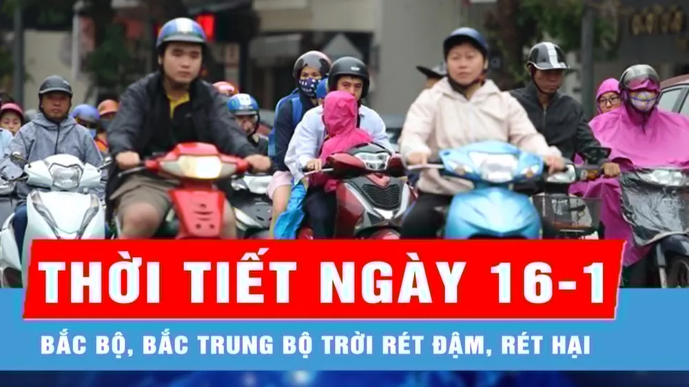 Bắc bộ, Bắc Trung bộ trời rét đậm, rét hại