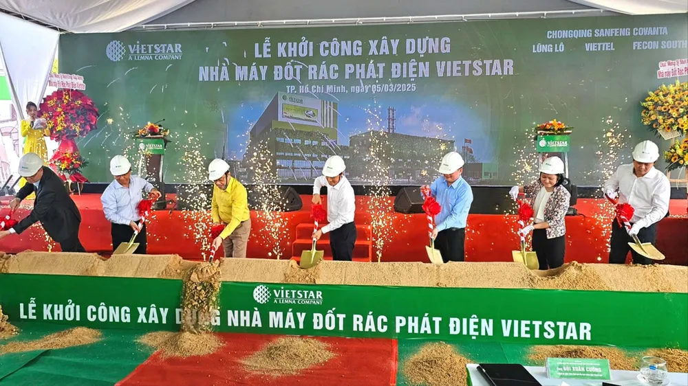 TPHCM: Thêm một nhà máy xử lý chất thải rắn được đầu tư theo Nghị quyết 98