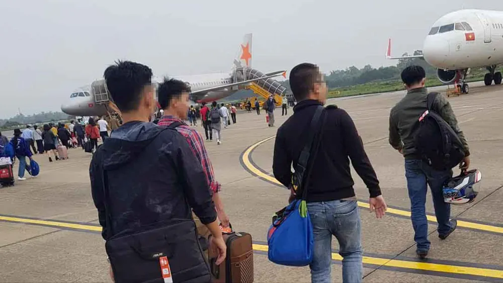 Tiếp nhận 2 công dân được giải cứu từ Myanmar