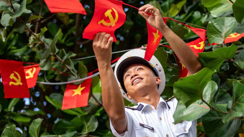 Lời chúc tết từ Trường Sa