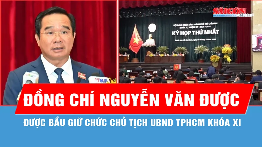 Đồng chí Nguyễn Văn Được tiếp tục được bầu giữ chức Chủ tịch UBND TPHCM khóa XI