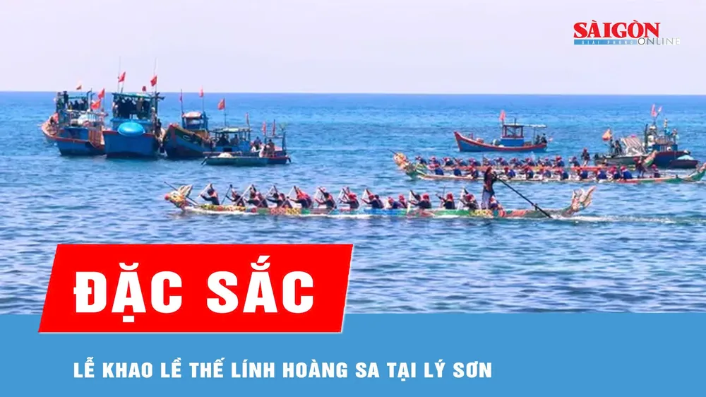 Đặc sắc Lễ Khao lề thế lính Hoàng Sa tại đặc khu Lý Sơn 
