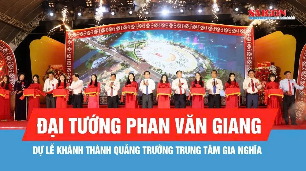 Lâm Đồng khánh thành Quảng trường trung tâm Gia Nghĩa