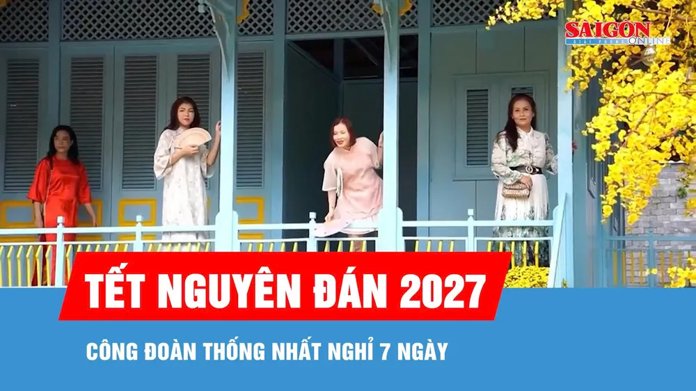 Công đoàn thống nhất nghỉ Tết Nguyên đán 7 ngày